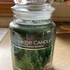 Yankee Candle Balsam Forest- 22 oz Original Large Jar Scented Candle NEW